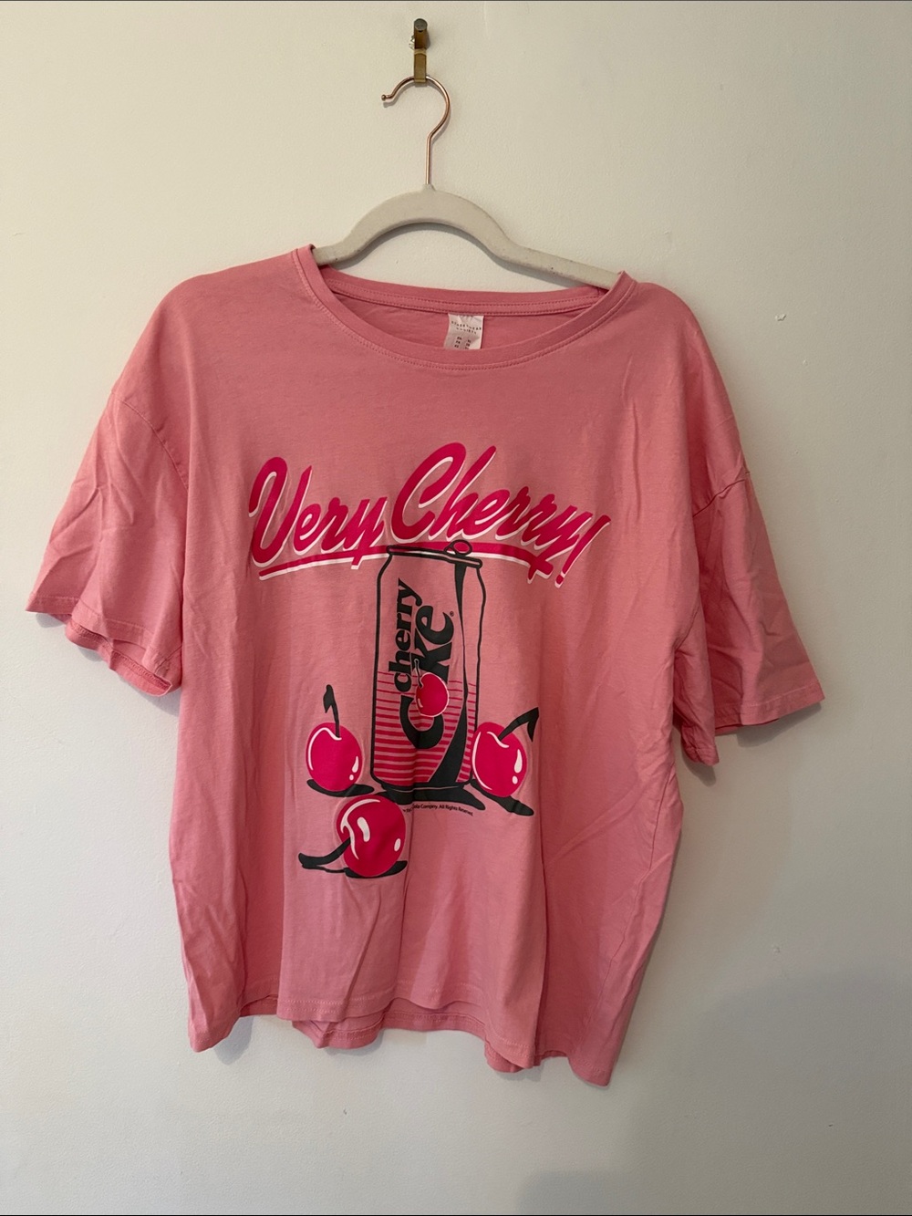 Streetwear Society Pink 'Very Cherry' Graphic Tee